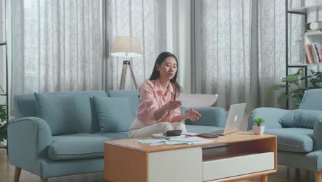 woman stressed about bills