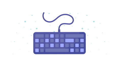 Ilustración del teclado