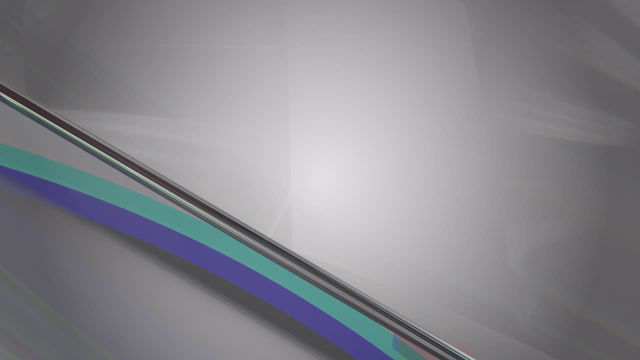 animación de un prisma brillante claro que se mueve sobre puntos de luz