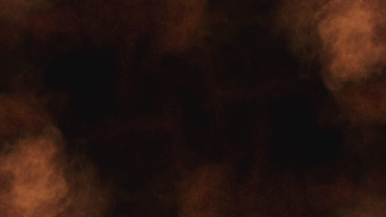 la flotación de partículas relucientes en cámara lenta