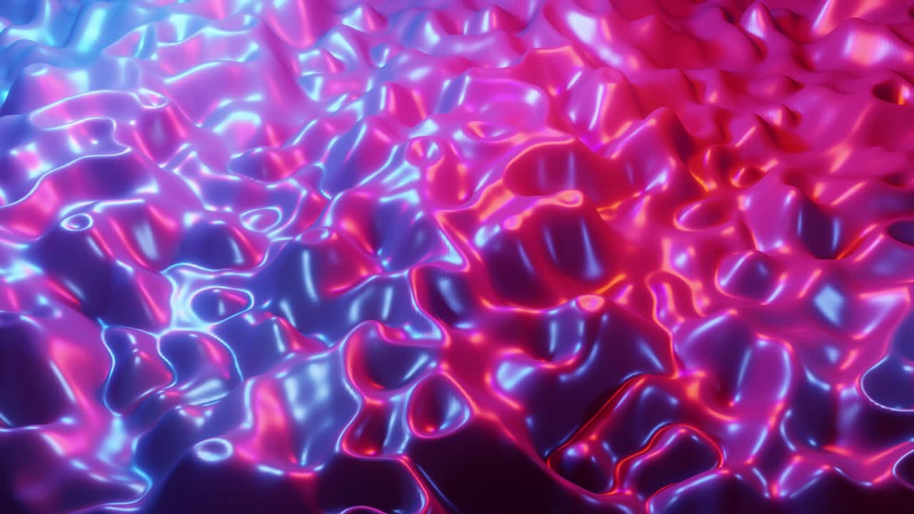 superficie de neón líquido abstracto.