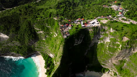 kelingking beach, nusa penida, bali in indonesia