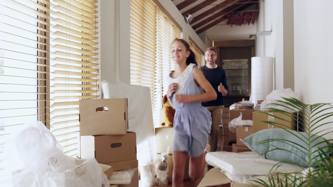 su nueva casa tiene mucho más espacio para divertirse