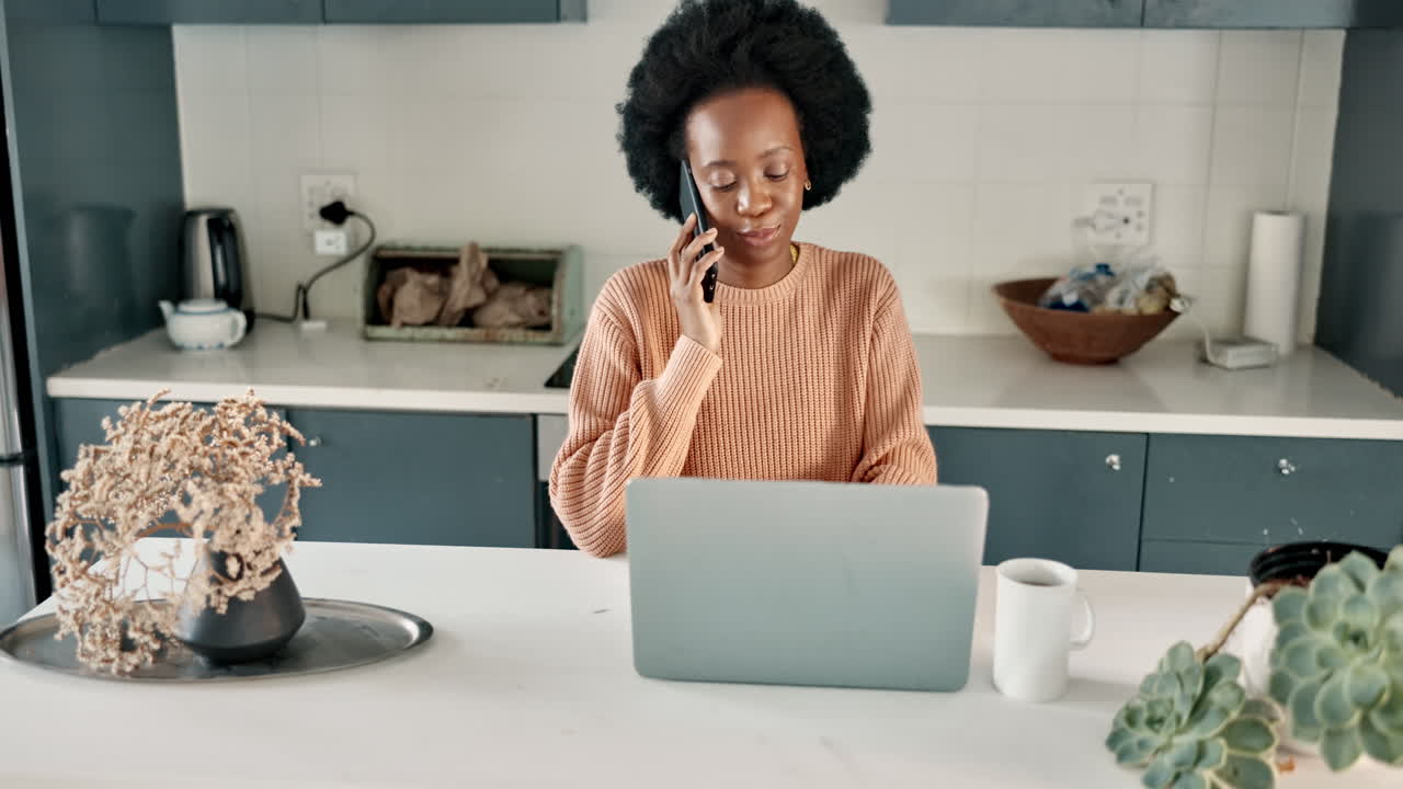 Phone call networking, laptop work