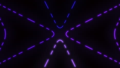 a black and purple pattern with glowing lines on a dark background, creating a striking and mesmerizing visual effect