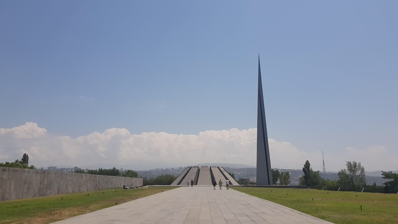Tsitsernakaberd Armenian Genocide Memorial in Yerevan, Armenia