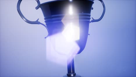 4K-Super-slow-motion-Champion-trophy-cup