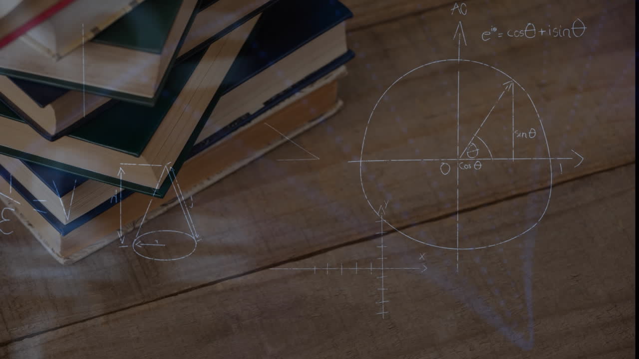 animación de una red de conexiones sobre un escolar utilizando una computadora