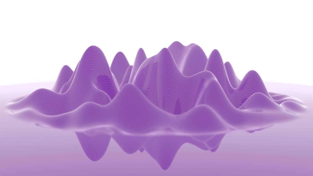 4k 추상적인 파동 모양