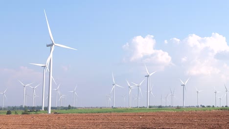 view of wind turbines