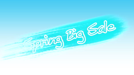 Spring-Big-Sale-with-blue-brushes-on-white-gradient