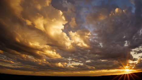 dramatic twilight skies