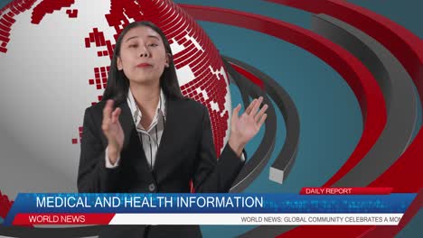 transmisión de noticias médicas y de salud