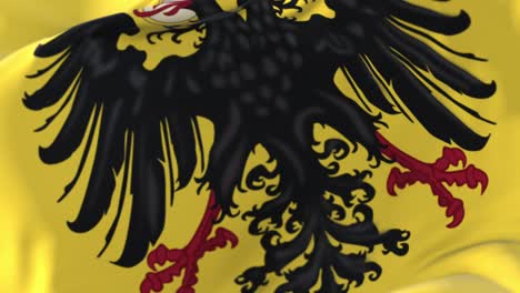 flag of holy roman empire. loop