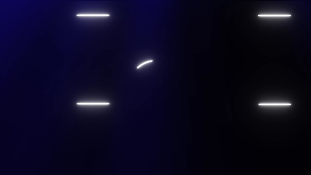 Simple gradation end card ending screen motion graphics