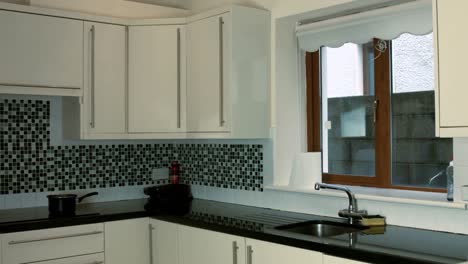 Footage of counter in kitchen