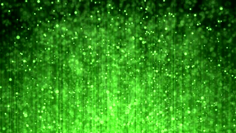 computer generated magical shining rays with glitter particles.