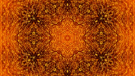 abstract background with gold kaleidoscope