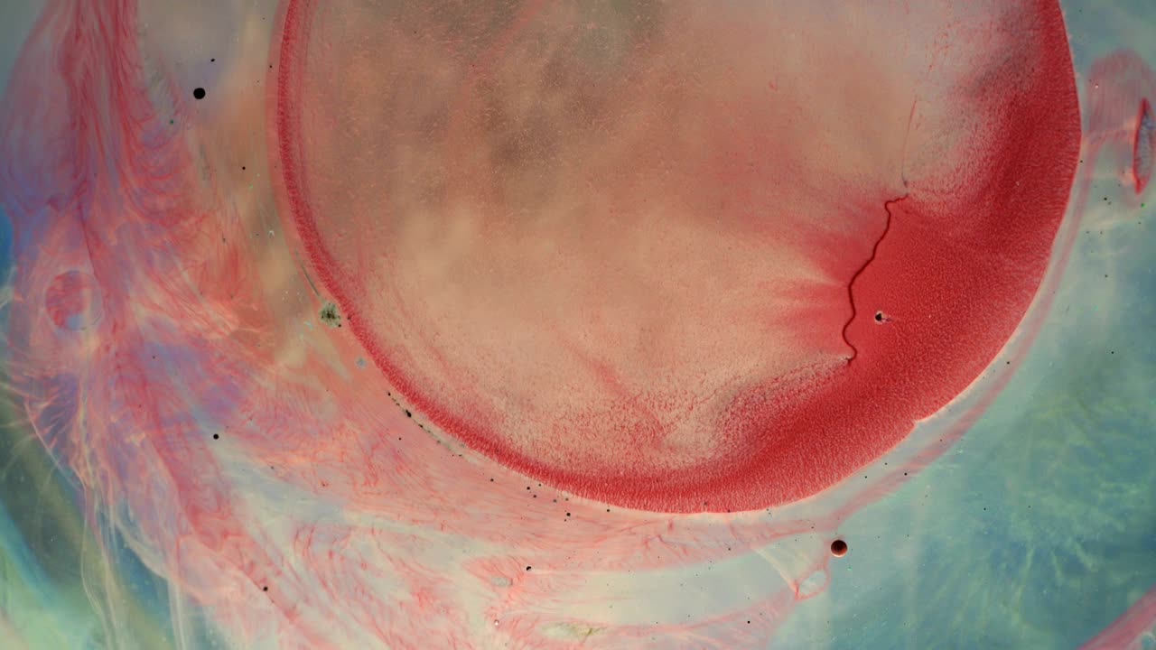 4k fondo de burbujas de aceite líquido abstracto