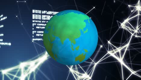 compuesto digital de la tecnología blockchain mundial