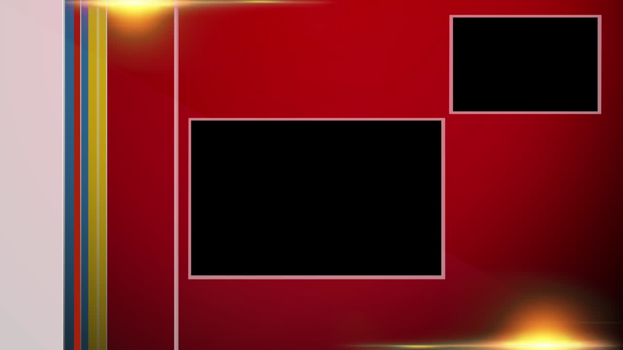 noticias de última hora control remoto doble caja de video - rojo