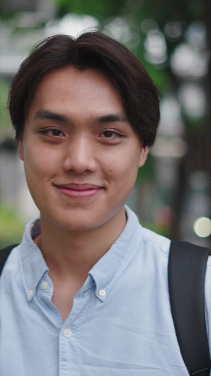 Smiling Man Drinking Coffee