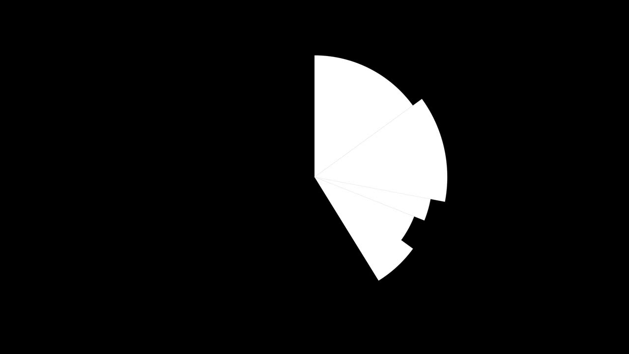 pie charts animation. percent circle round donut chart infographic ...