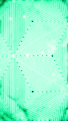 abstract green geometric pattern with light