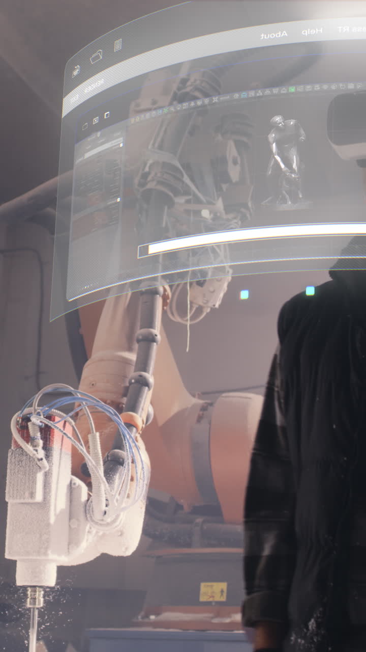 proceso automatizado de impresión y diseño 3d