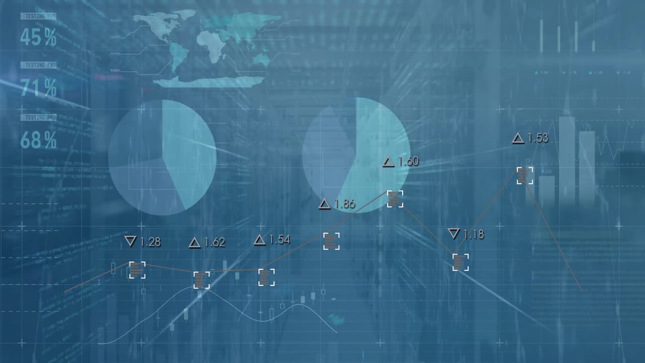 서버  ⁇ 을 통해 금융 데이터 처리의 애니메이션