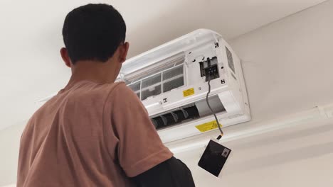 air conditioner repair or maintenance