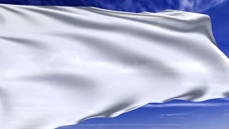 bandera blanca (en bucle)
