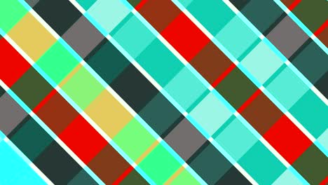 patrón gráfico de video 2d con rombos moviéndose hacia la parte inferior derecha.