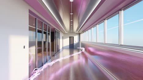 Sleek-Modern-Corridor-with-Ethereal-Light-Streaks