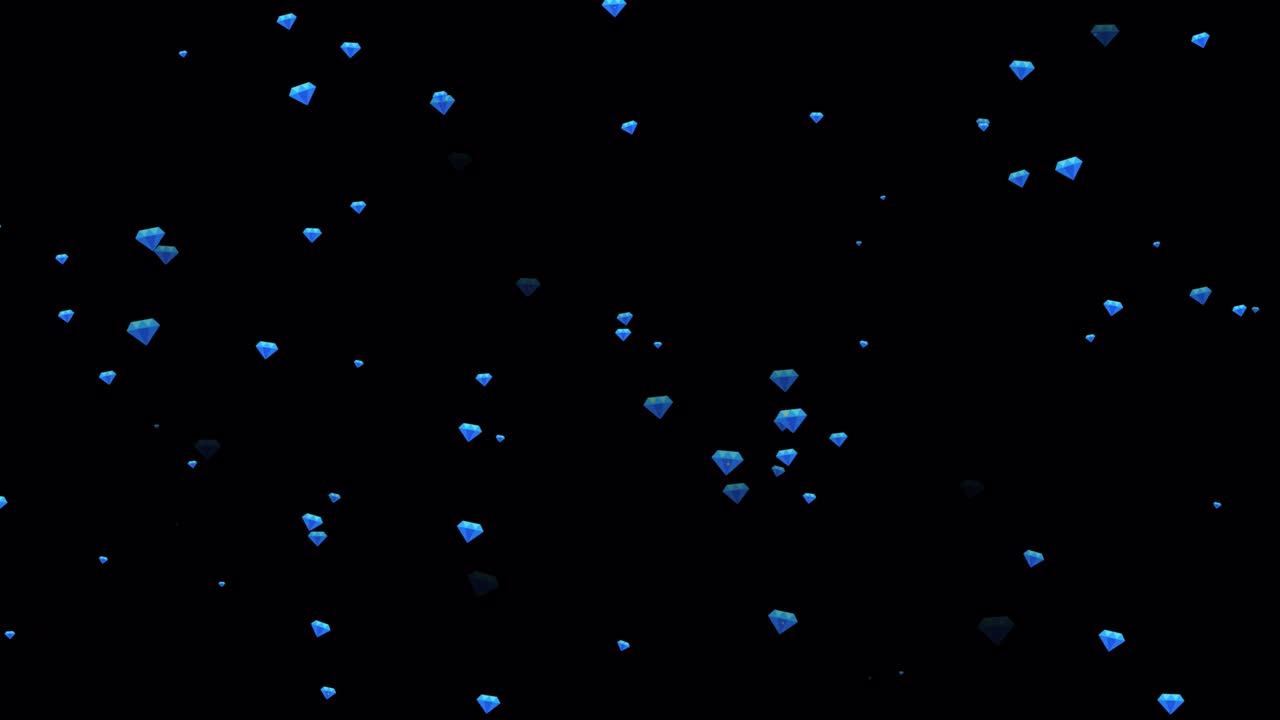 돈 다이아몬드 아이콘: 알파 채널 4k와 함께 루프 가능한 배경 애니메이션 모션