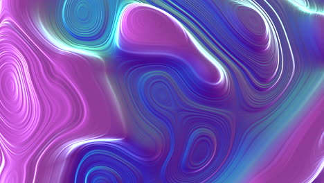 flowing psychedelic colorful waves and curve