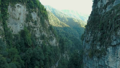 mountain valley scenery