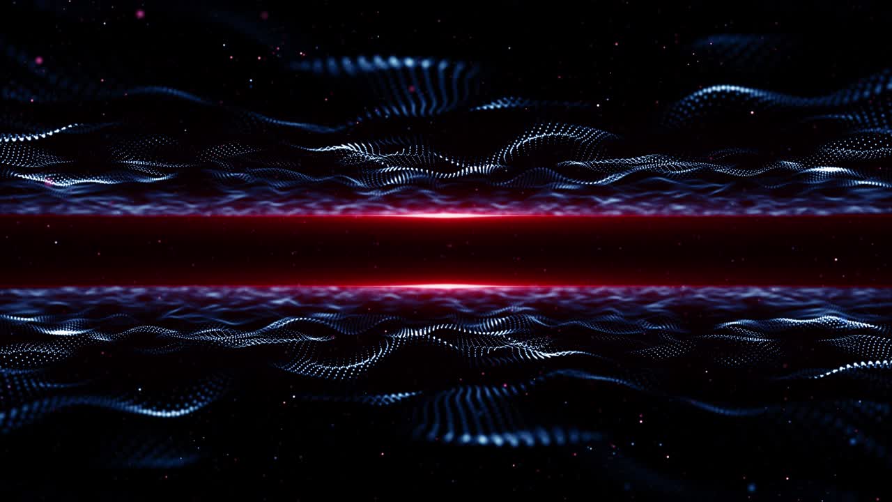 Particles dust abstract light bokeh motion titles cinematic background loop