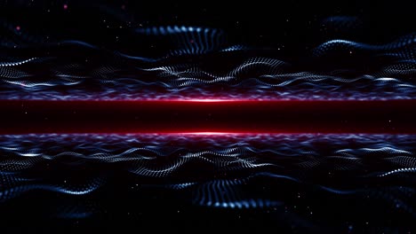 Particles dust abstract light bokeh motion titles cinematic background loop