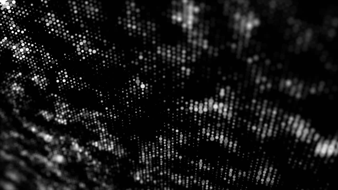 patrón de puntos abstractos