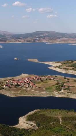 village of vilarinho de negrões portugal vertical video