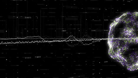 Animación-Del-Procesamiento-De-Datos-Digitales-Con-Globo-Con-Red-De-Conexiones