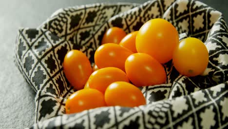 fresh tomatoes on a cloth 4k