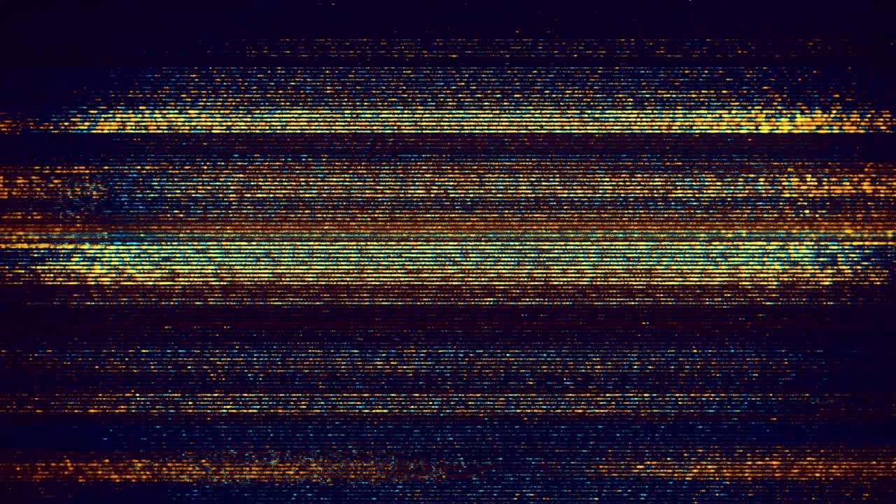 Abstract Digital Glitch and Static Interference