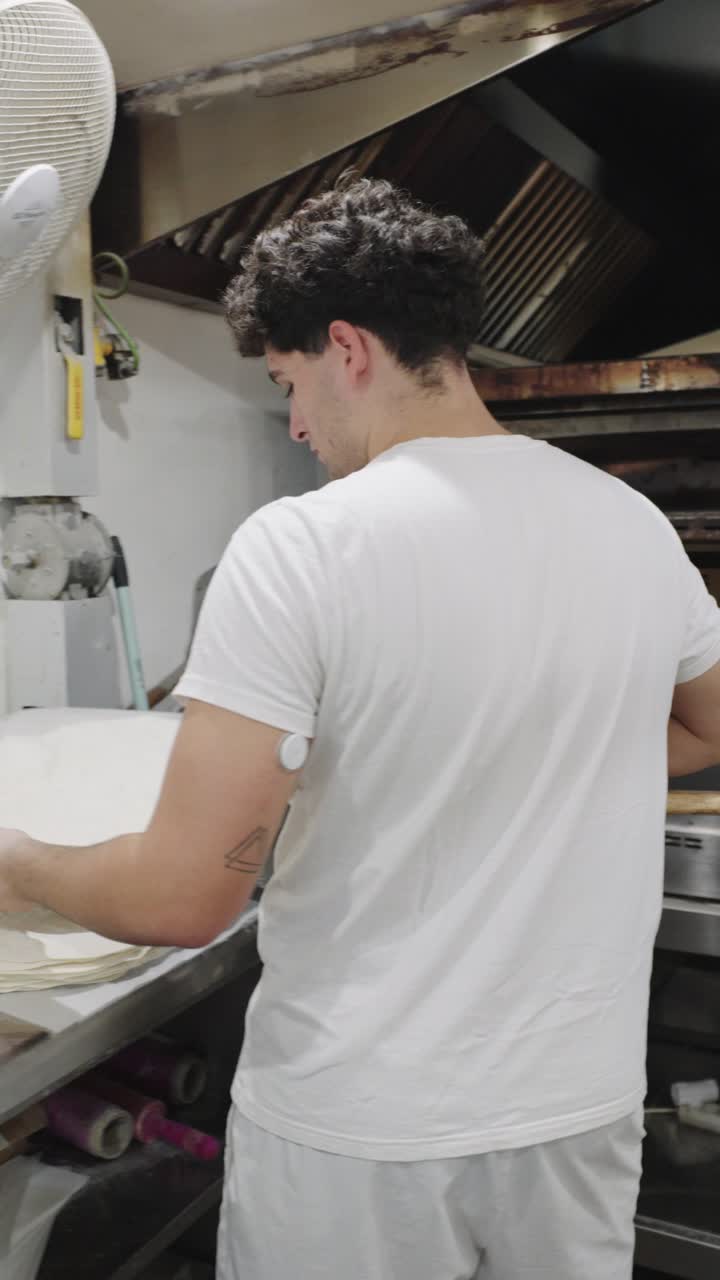 Pizza Maker at Work