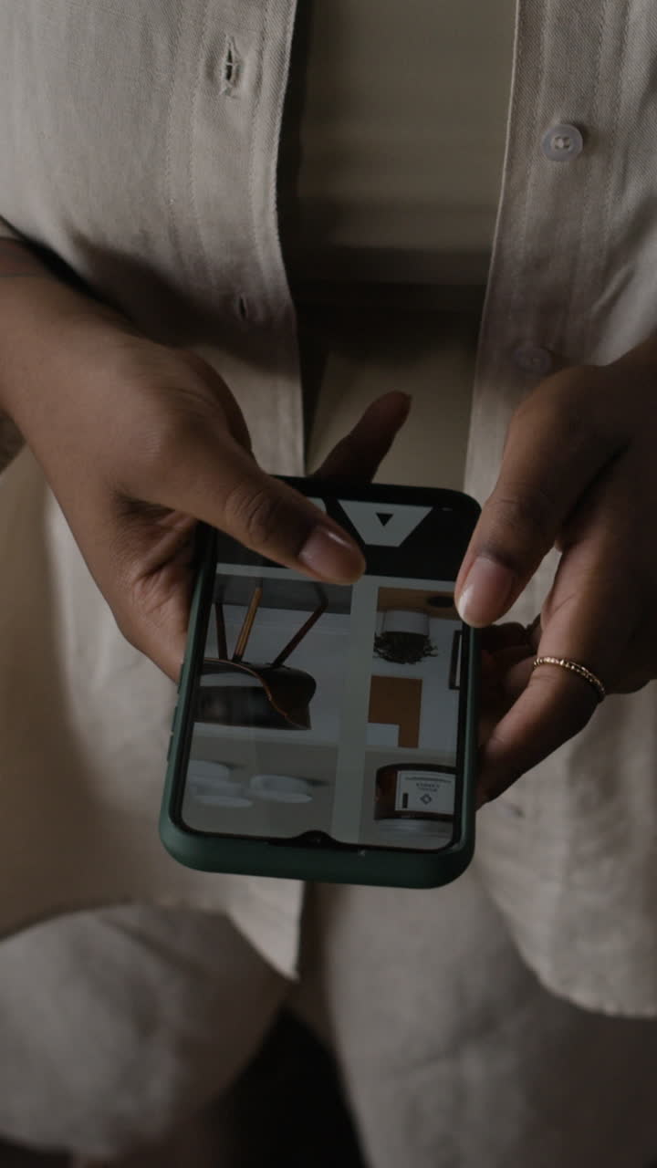 A woman using a mobile phone