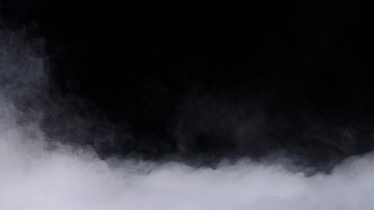 hielo seco realista nubes de humo niebla