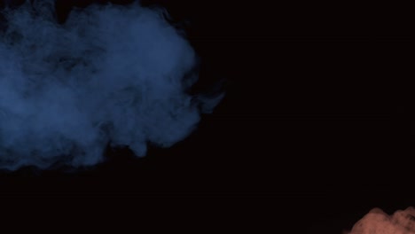 4k colorful fog and smoke effect