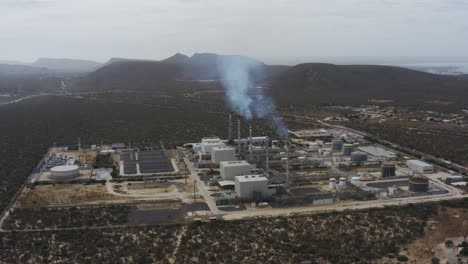 central térmica de gas propiedad de iberdrola en baja california, méxico