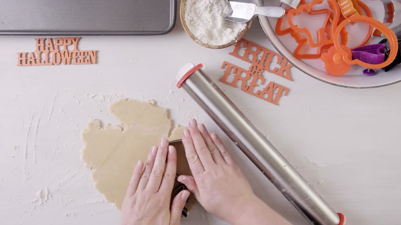 Halloween sugar cookies
